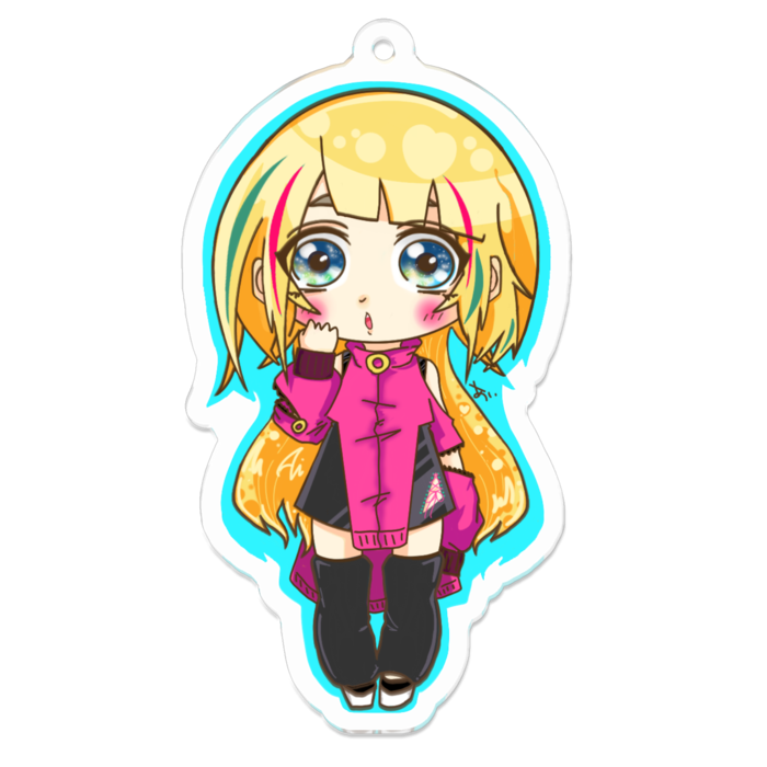 アクリルキーホルダー - 70 x 70 (mm)