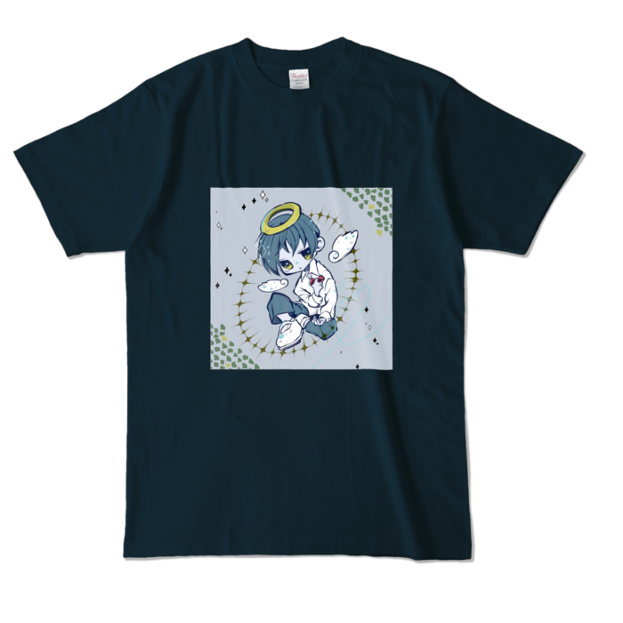カラーTシャツ - L - ネイビー (濃色)