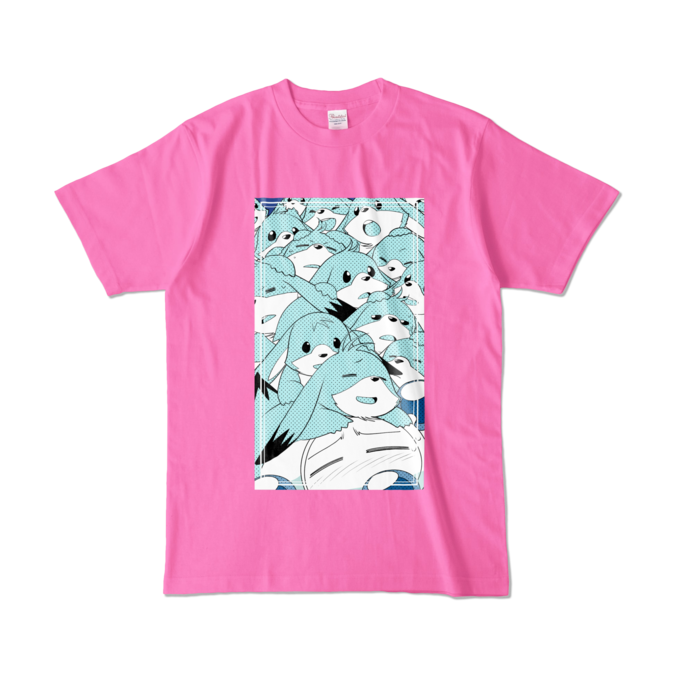 カラーTシャツ - L - ピンク (濃色)