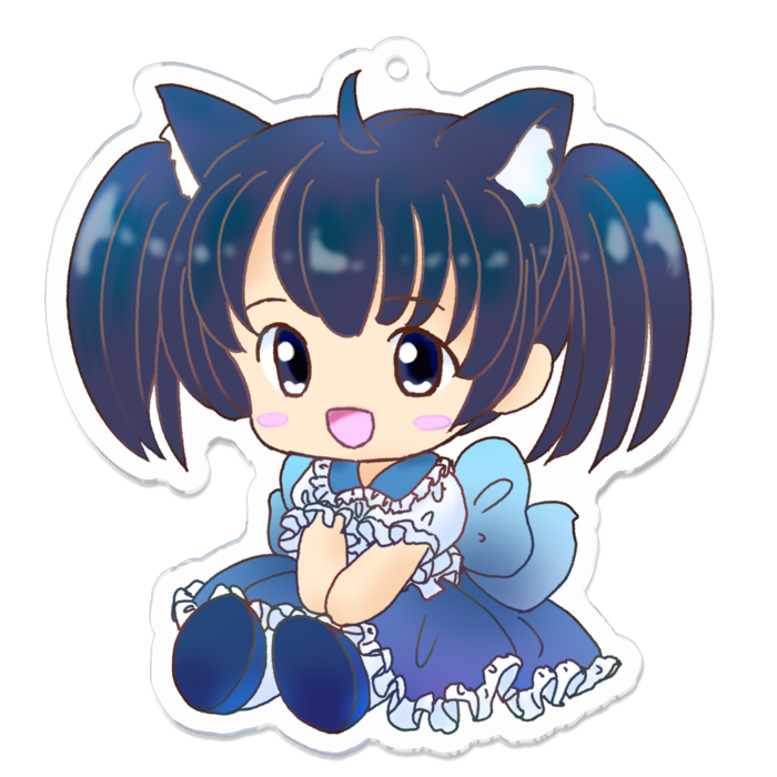 アクリルキーホルダー - 70 x 70 (mm)