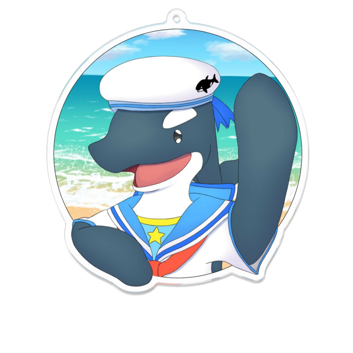 アクリルキーホルダー - 100 x 100 (mm)