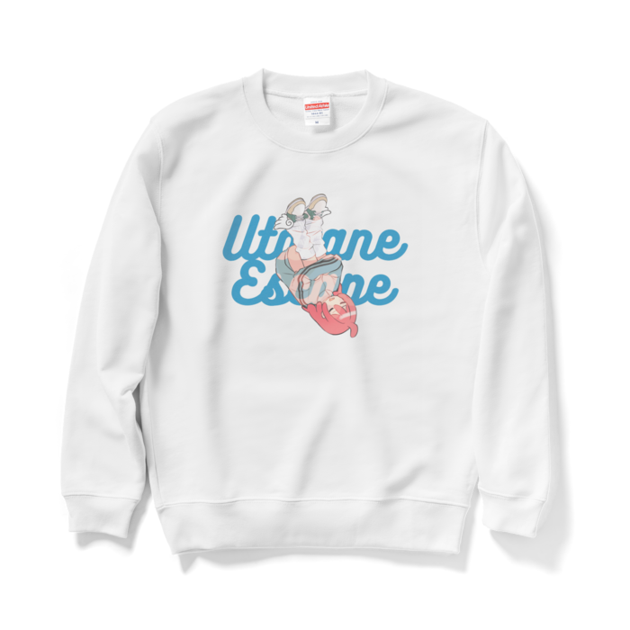 うたたねみずいろスウェット - M - ホワイト