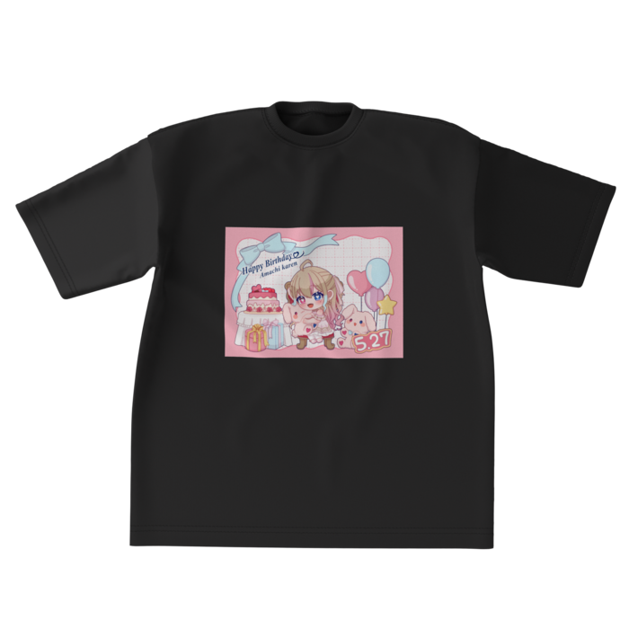 ビッグシルエットTシャツ - XL - 正面