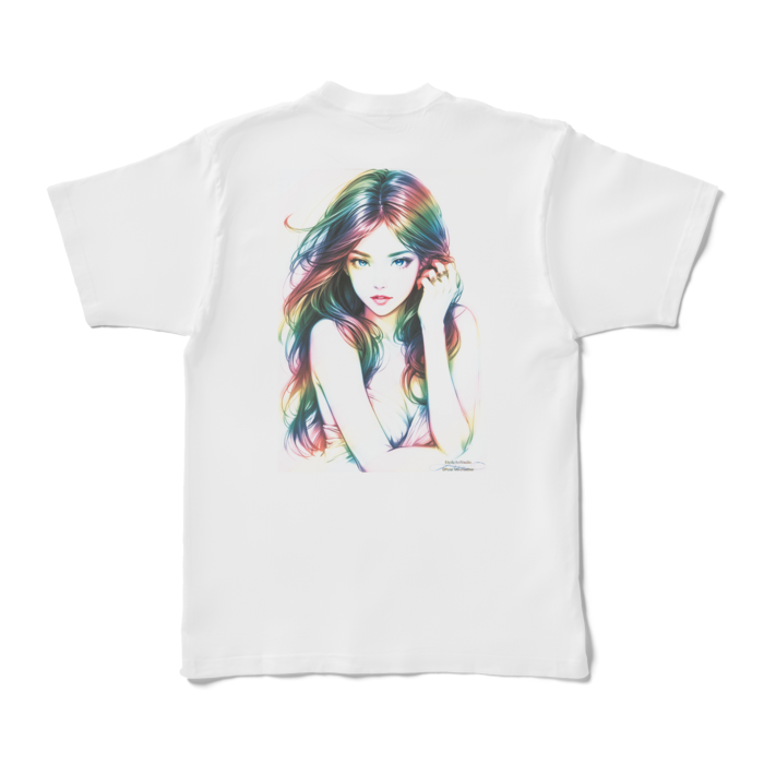 (背面プリント)Dream Woman Tシャツ - XL - 白