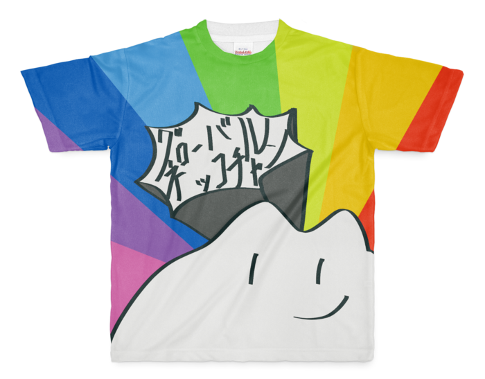 フルグラフィックTシャツ - M - 両面印刷
