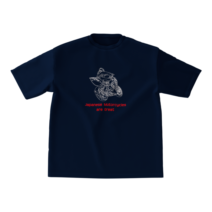 ビッグシルエットTシャツ - M - 正面