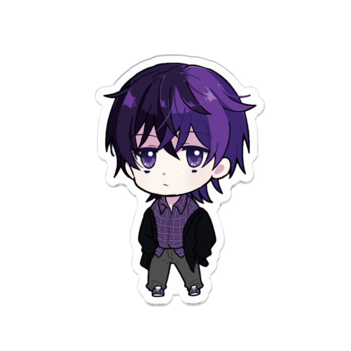 アクリルバッジ - 70 x 70 (mm)