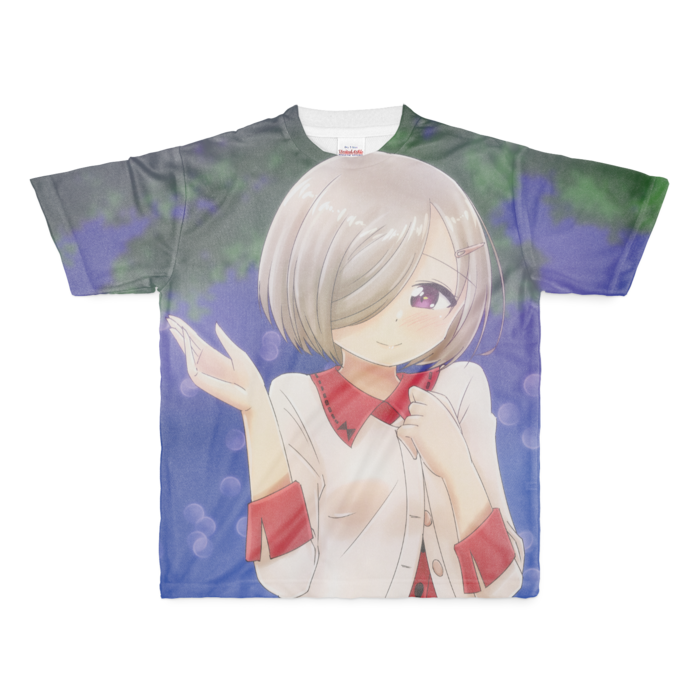 フルグラフィックTシャツ - M - 正面印刷のみ