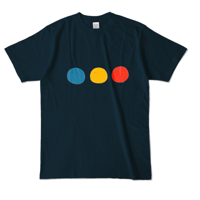 カラーTシャツ - L - ネイビー (濃色)