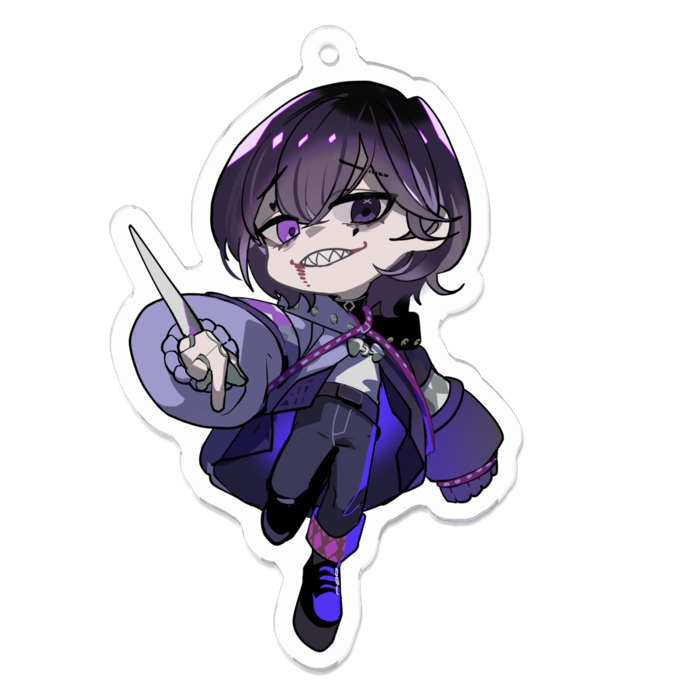 アクリルキーホルダー - 70 x 70 (mm)