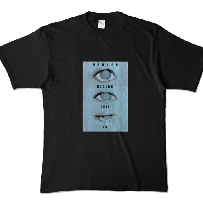 カラーTシャツ - XL - ブラック (濃色)