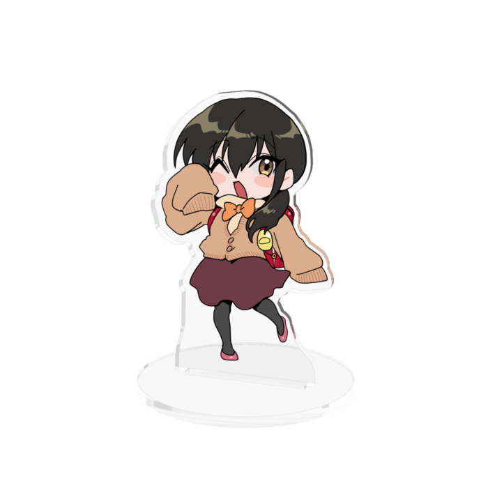 八雲まなアクリルフィギュア - 100x100mm