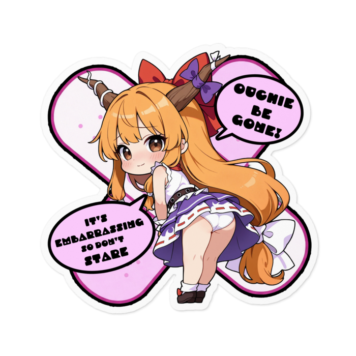 ステッカー - 100 x 100 (mm)