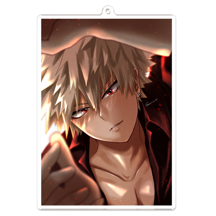 アクリルキーホルダー - 100 x 100 (mm)