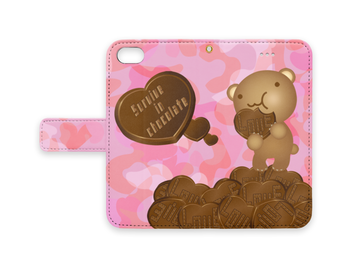 手帳型iPhoneケース - iPhone 8 / 7 - ストラップ穴 あり