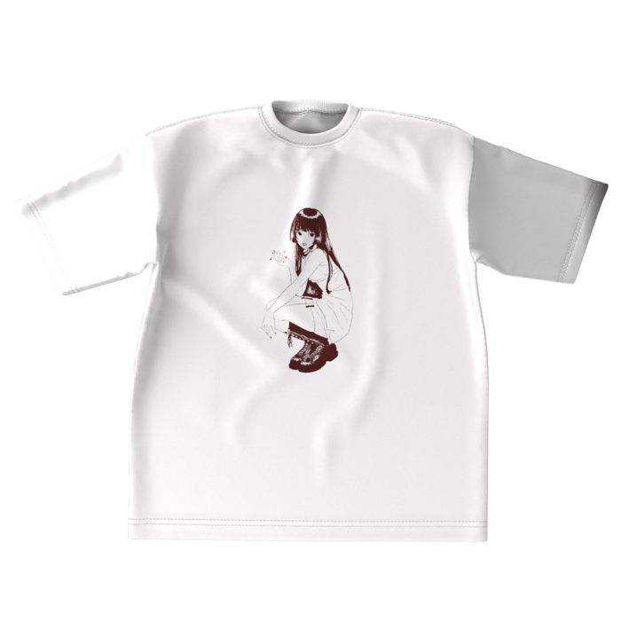 ビッグシルエットTシャツ - XL - 正面(1)