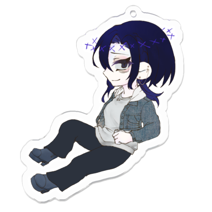 アクリルキーホルダー - 70 x 70 (mm)