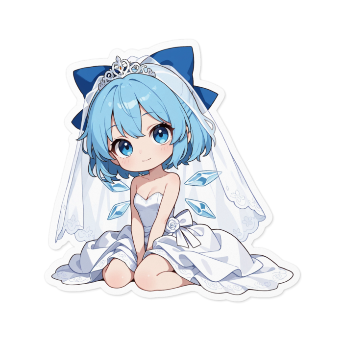 ステッカー - 100 x 100 (mm)(キャラのみ)