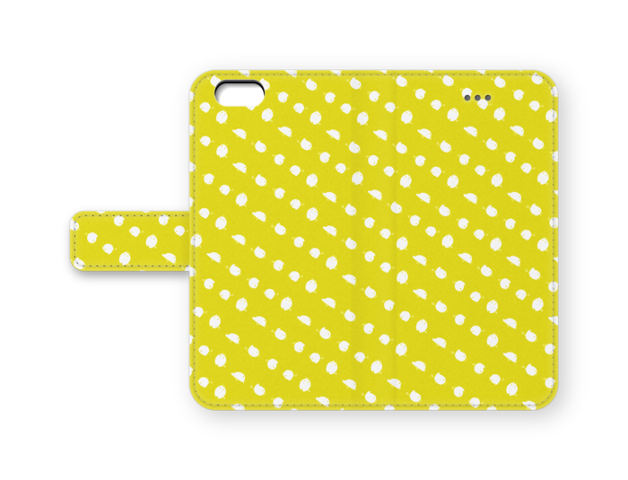 手帳型iPhoneケース - iPhone6 yellow