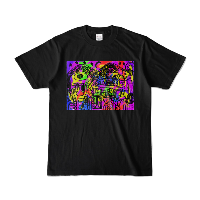 カラーTシャツ - S - ブラック (濃色)