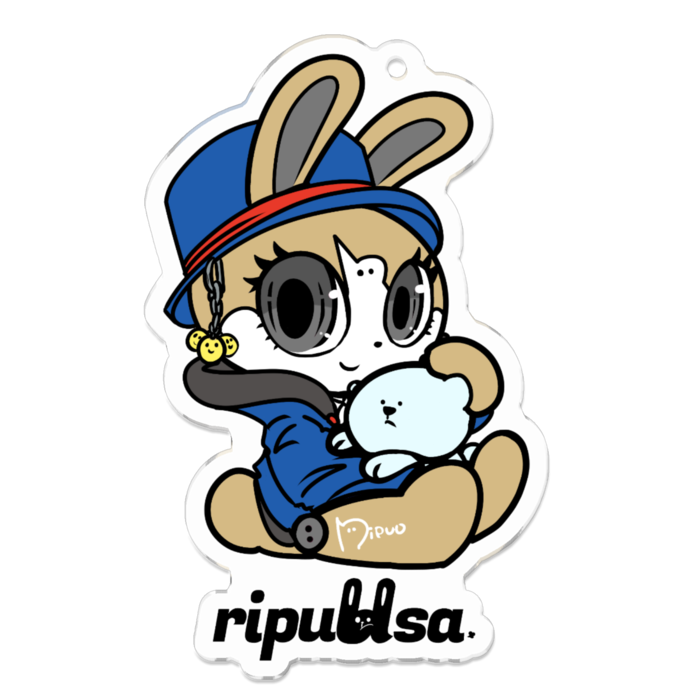 アクリルキーホルダー - 70 x 70 (mm)