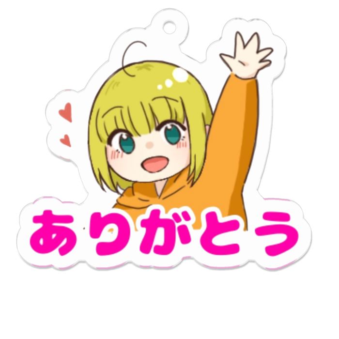 アクリルキーホルダー - 50 x 50 (mm)