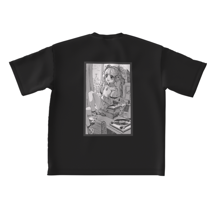 ビッグシルエットTシャツ - L - 背面