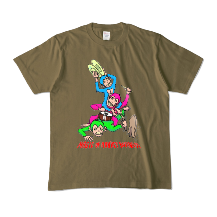 カラーTシャツ - M - オリーブ (濃色)