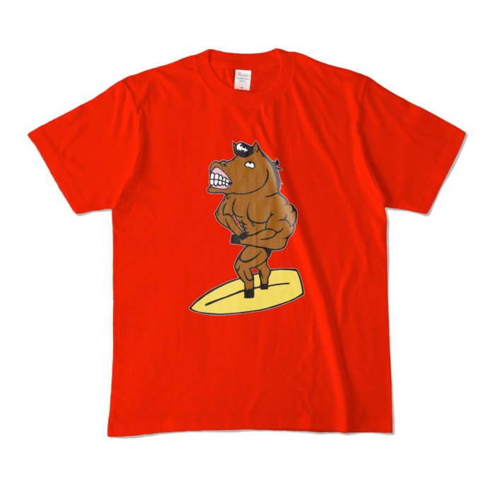 カラーTシャツ - M - レッド (濃色)