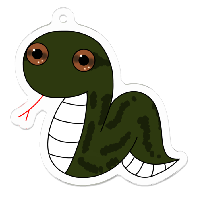 アクリルキーホルダー - 50 x 50 (mm)