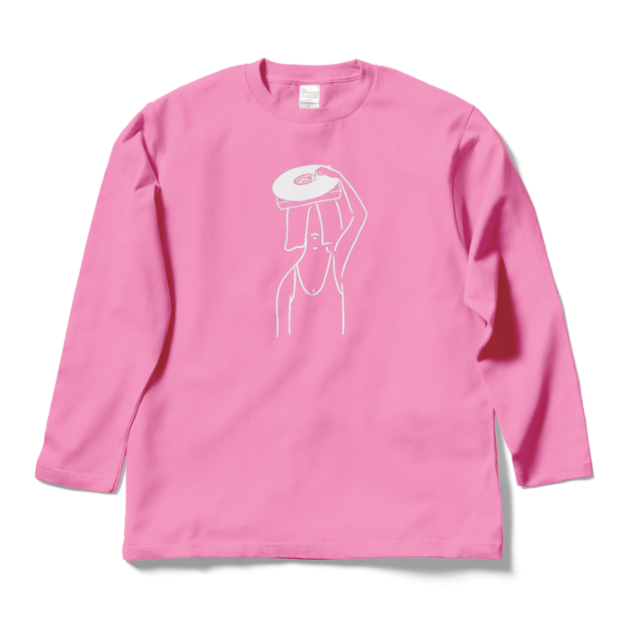 ロングスリーブTシャツ - L - ピンク