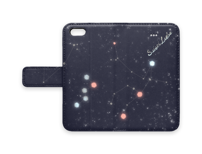 手帳型iPhoneケース - iPhone 5 / 5s / SE - ストラップ穴 なし