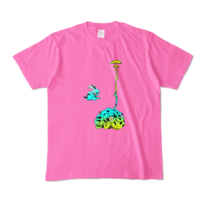 カラーTシャツ - M - ピンク (濃色)(2)