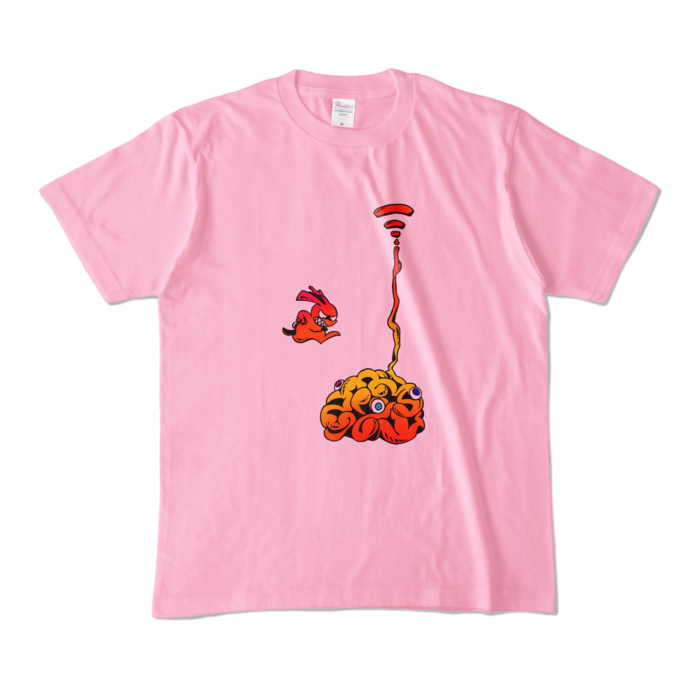 カラーTシャツ - M - ピーチ (淡色)