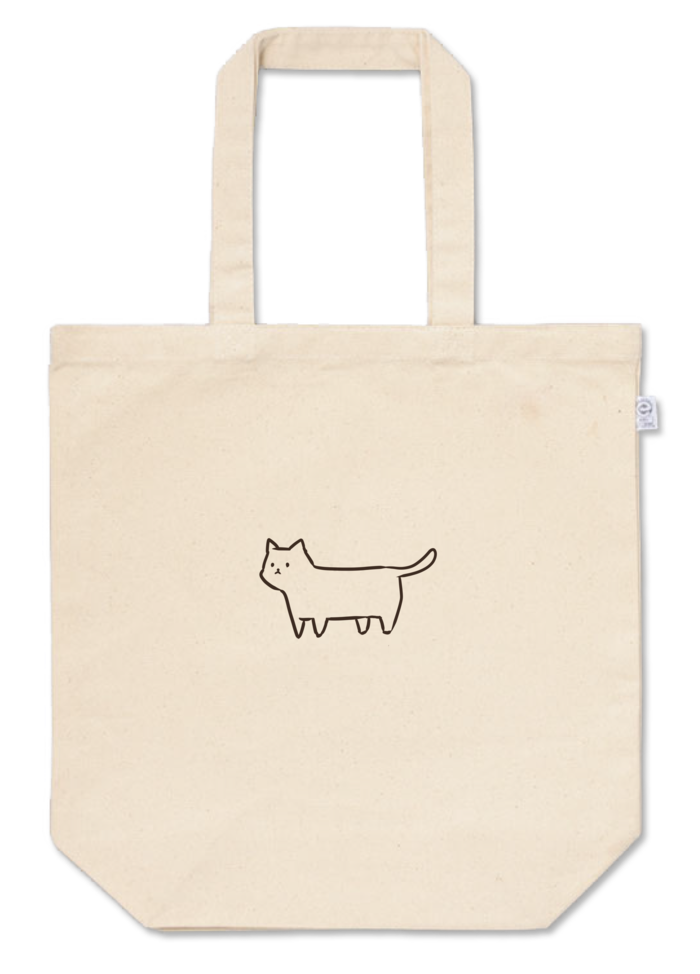 トートバッグ - M - プリント面積中 - ナチュラル