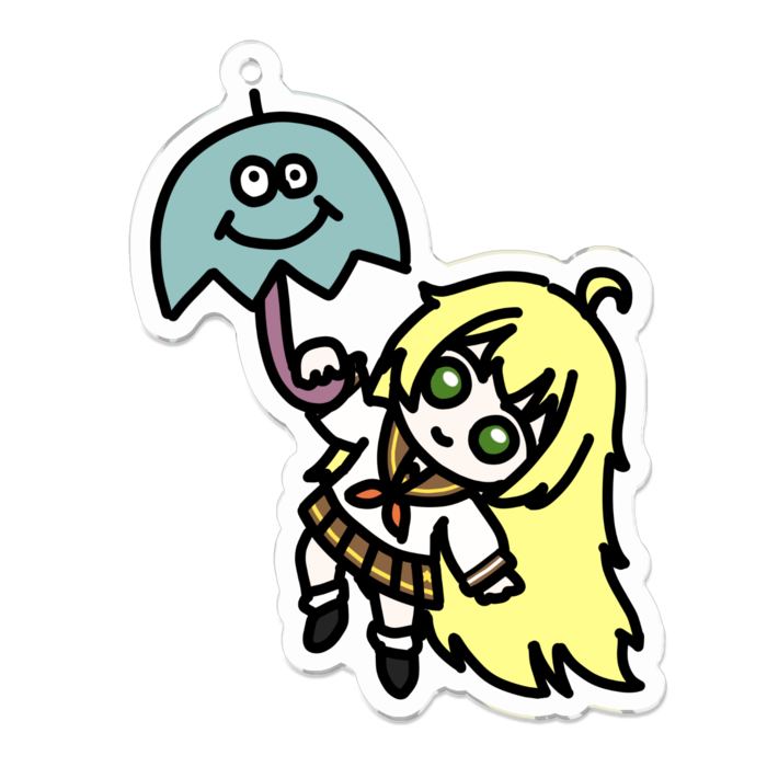 アクリルキーホルダー - 70 x 70 (mm)