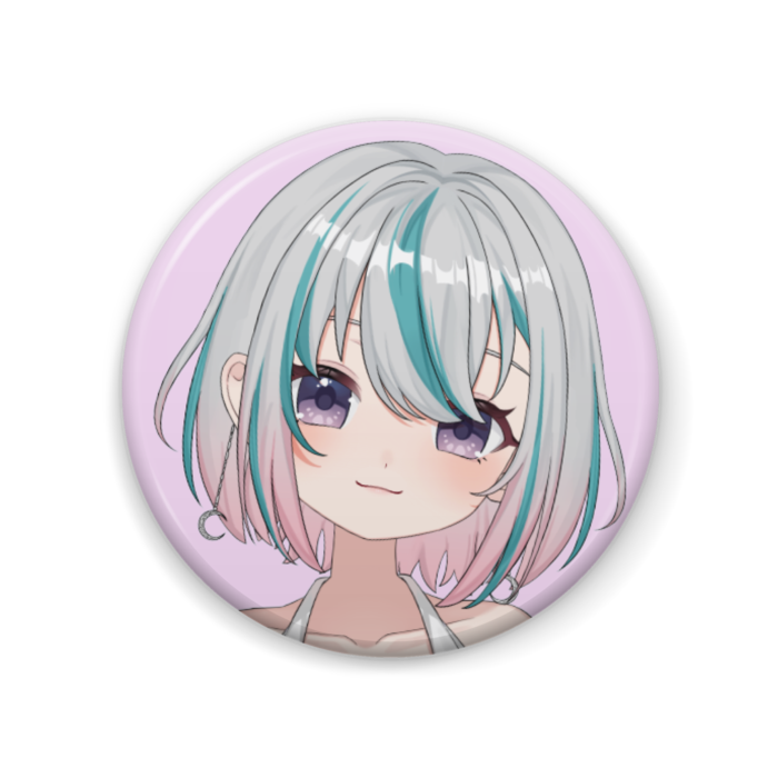 宵バッジ🌙💗 （マント無57mm）