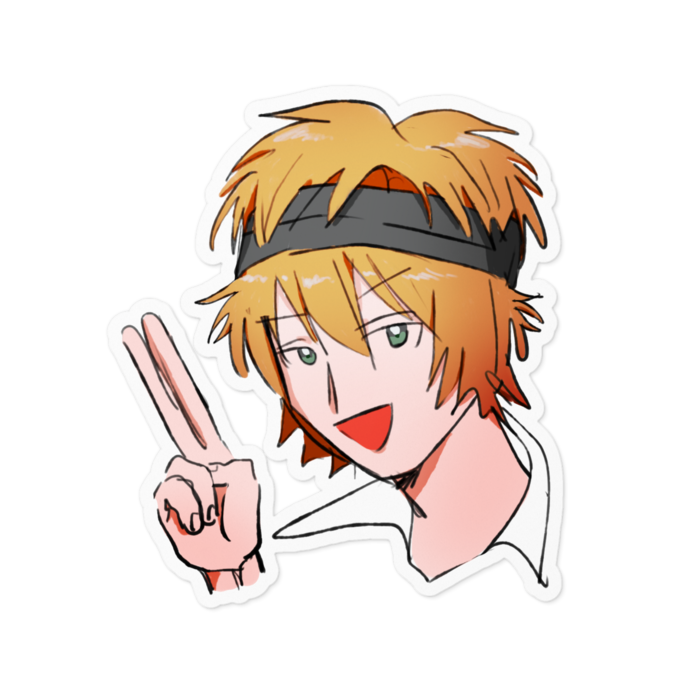 ステッカー - 100 x 100 (mm)