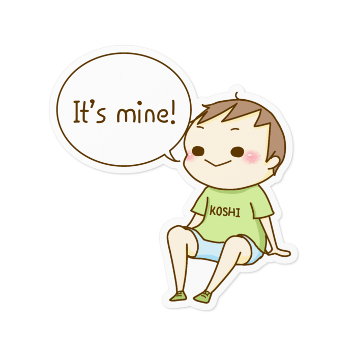 ステッカー - 100 x 100 (mm)