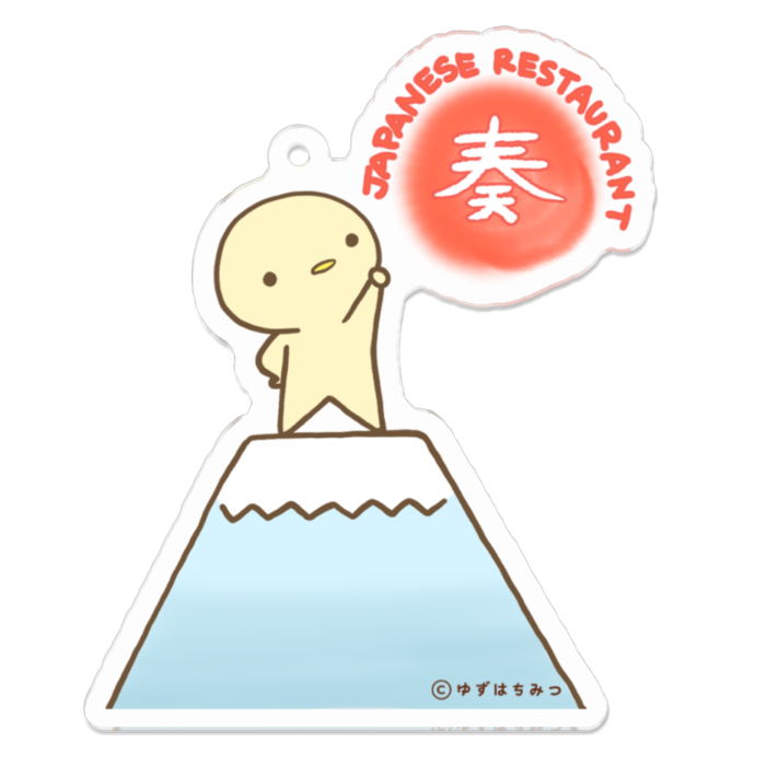 アクリルキーホルダー - 70 x 70 (mm)