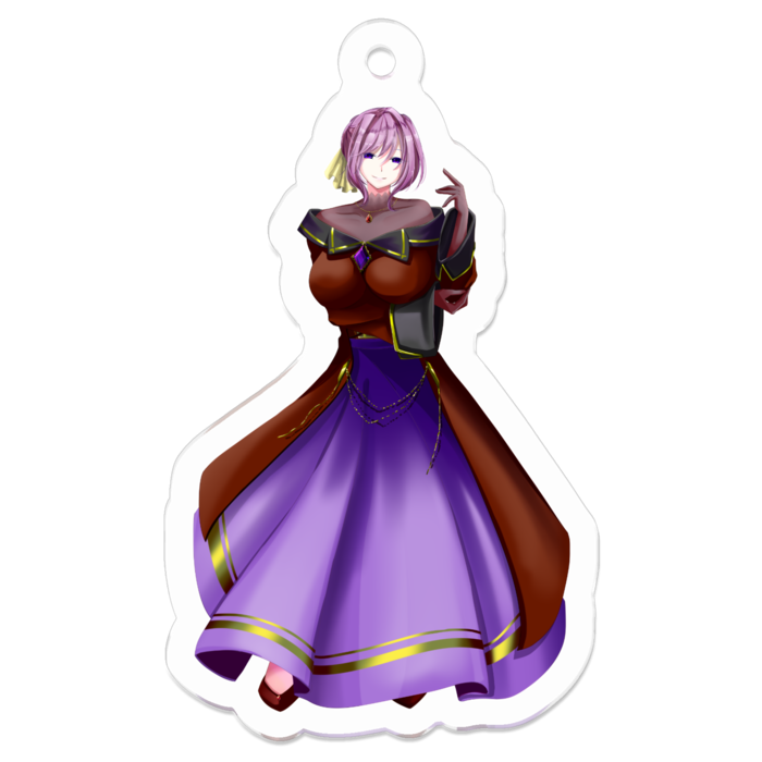 アクリルキーホルダー - 50 x 50 (mm)