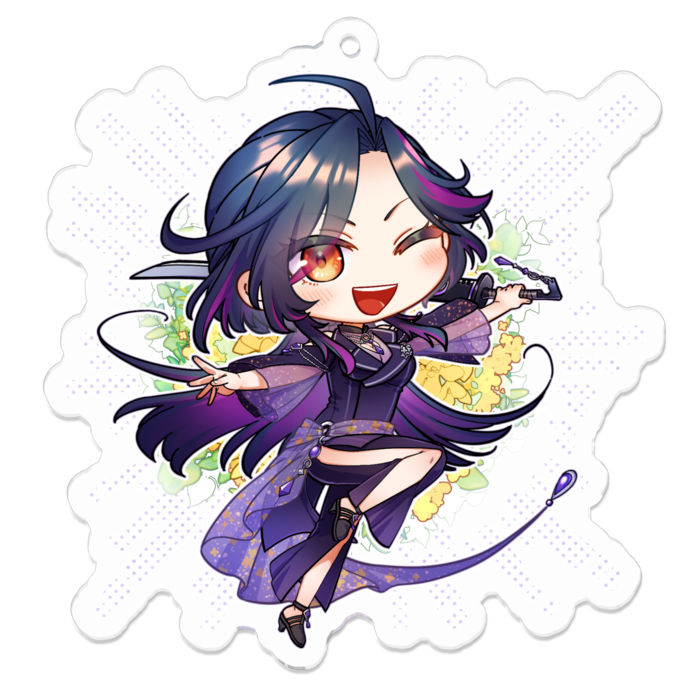 アクリルキーホルダー - 70 x 70 (mm)