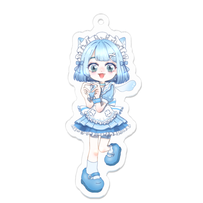 アクリルキーホルダー - 70 x 70 (mm)