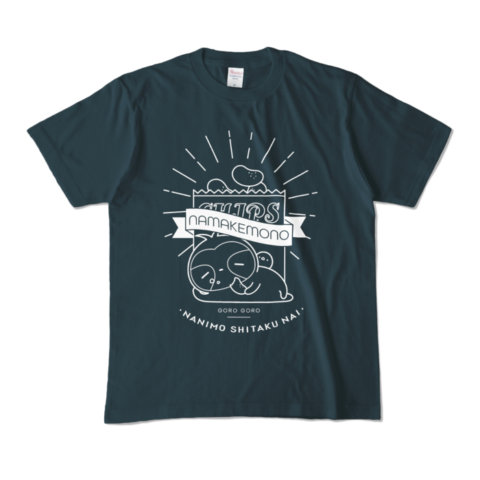 カラーTシャツ - M - デニム (濃色)