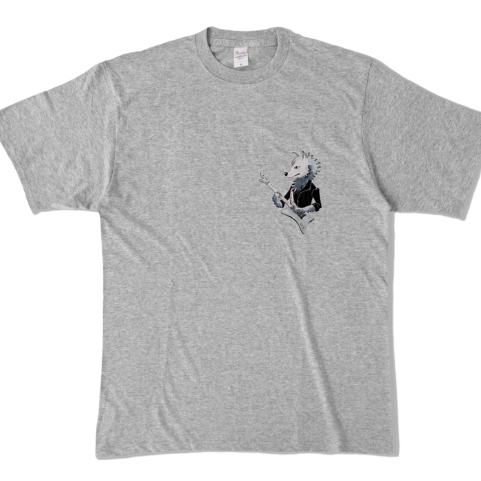 カラーTシャツ - XL - 杢グレー (濃色)