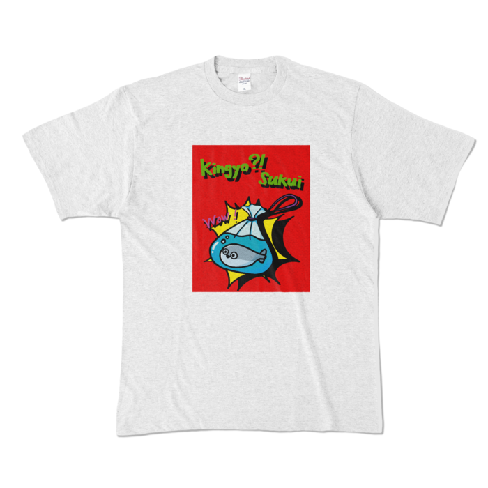 カラーTシャツ - XL - アッシュ (淡色)