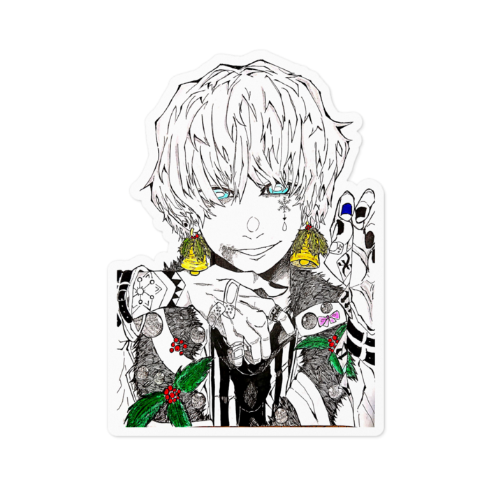 ステッカー - 100 x 100 (mm)