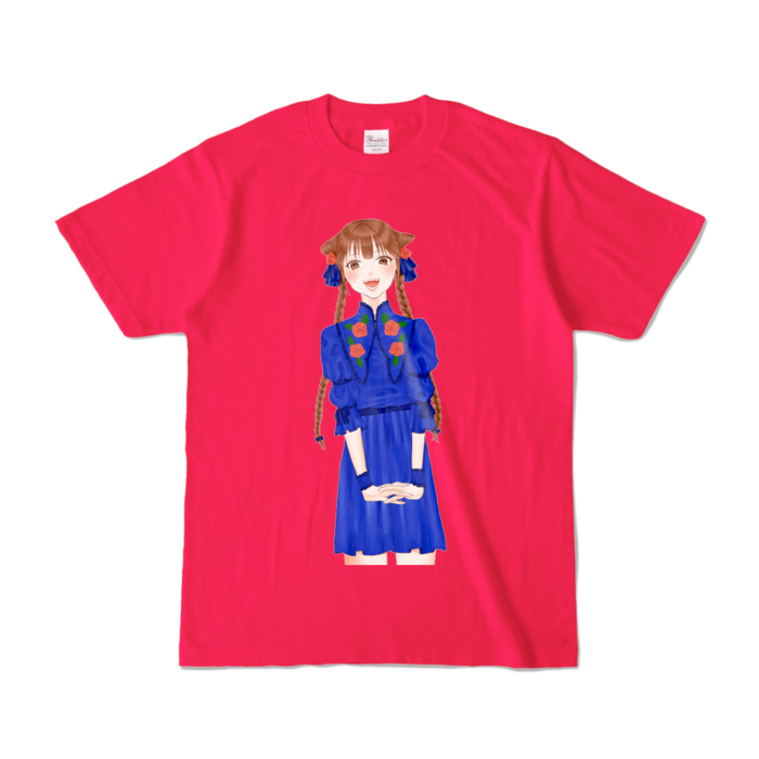 カラーTシャツ - S - ホットピンク (濃色)