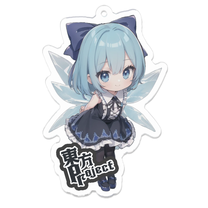 アクリルキーホルダー - 70 x 70 (mm)