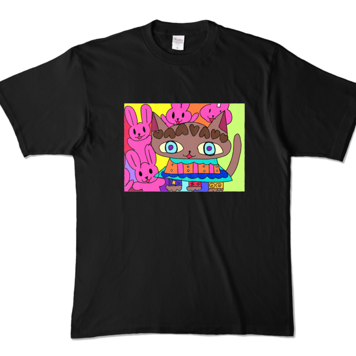 カラーTシャツ - XL - ブラック (濃色)